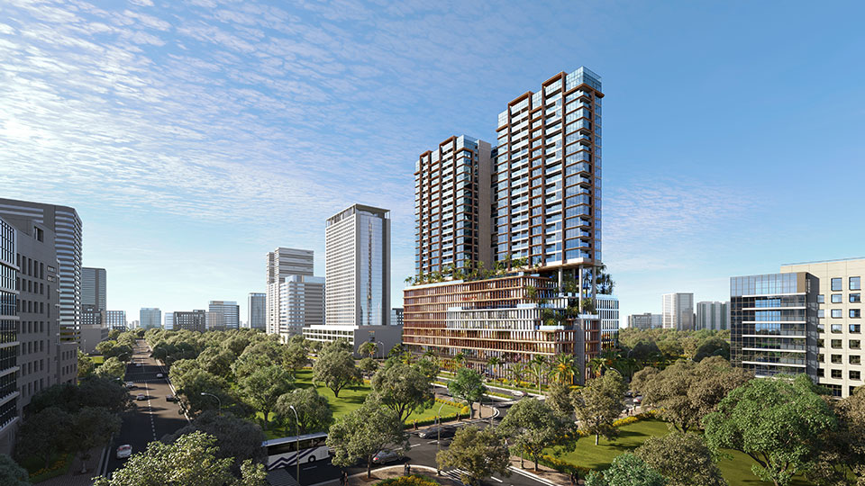 Dự án phức hợp cao tầng C8A